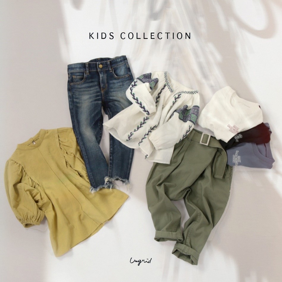 Ungridが5月5日に「KIDS COLLECTION」を発売